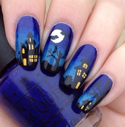 30+ Nail Art Designs For Halloween