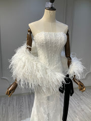 Ostty Minimalist Off-Shoulder Mermaid Dress OST-MN022-25 (Wholesale)