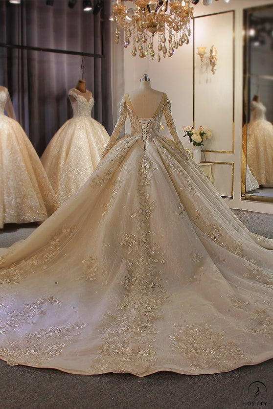 HN EXCLUSIVE 3828 - Custom Size - Wedding & Bridal Party Dresses $1,119.99