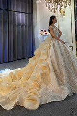 HN EXCLUSIVE 3977 - Custom Size - Wedding & Bridal Party Dresses $1,599