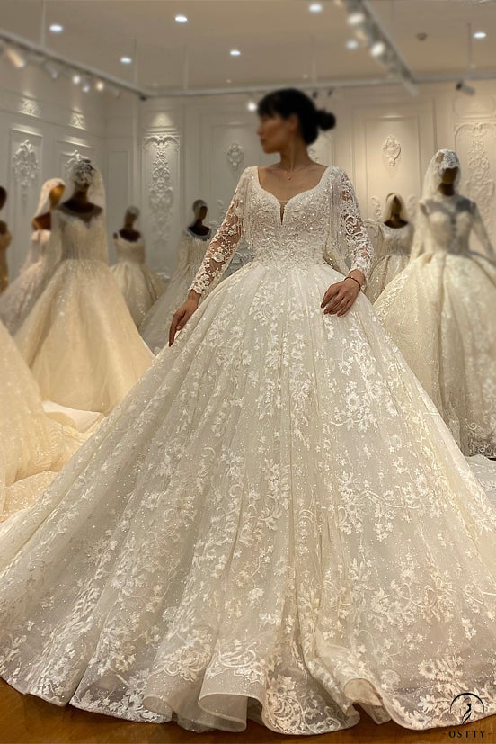 HN EXCLUSIVE 4163 - Custom Size - Wedding & Bridal Party Dresses $1,699