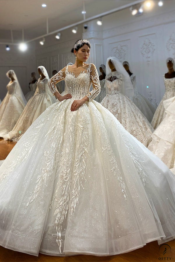 HN EXCLUSIVE 4177 - Custom Size - Wedding & Bridal Party Dresses $1,260