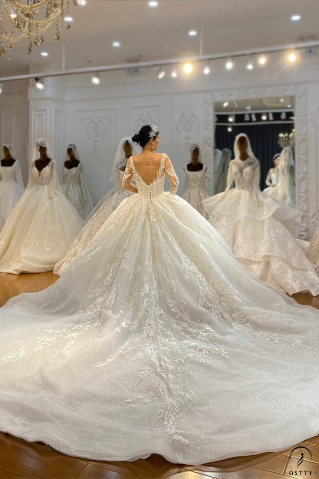 HN EXCLUSIVE 4177 - Custom Size - Wedding & Bridal Party Dresses $1,260