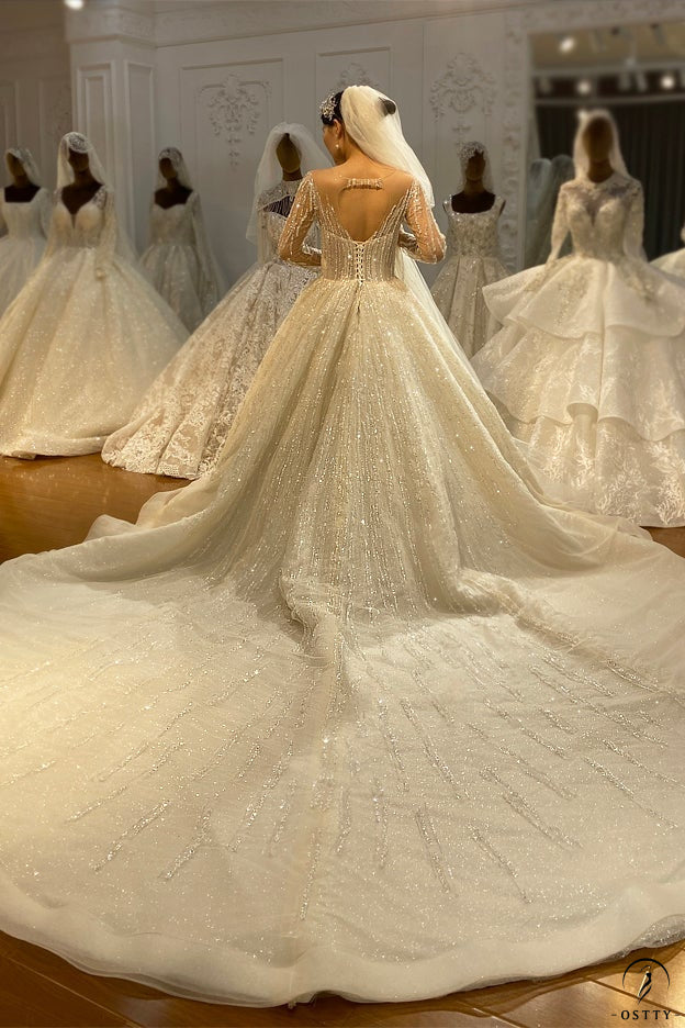 HN EXCLUSIVE 4178 - Custom Size - Wedding & Bridal Party Dresses $1,180