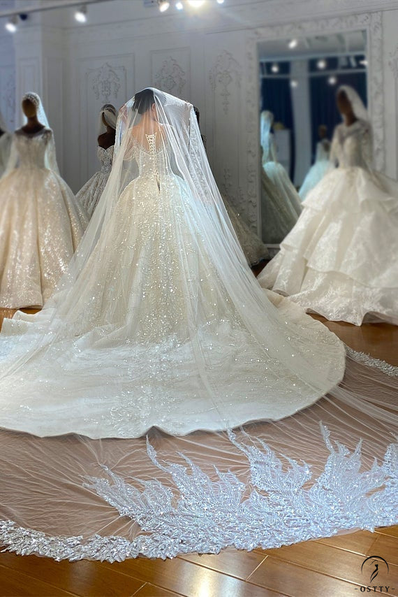 HN EXCLUSIVE 4184 - Custom Size - Wedding & Bridal Party Dresses $1,100