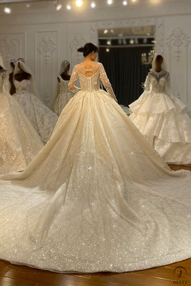 HN EXCLUSIVE 4185 - Custom Size - Wedding & Bridal Party Dresses $1,500