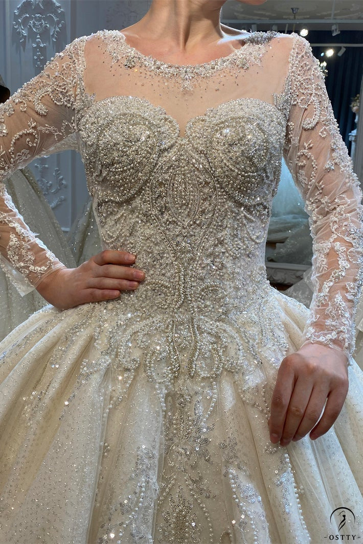 HN EXCLUSIVE 4191 - Custom Size - Wedding & Bridal Party Dresses $1,600