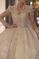 HN EXCLUSIVE 4194 - Custom Size - Wedding & Bridal Party Dresses $1,650