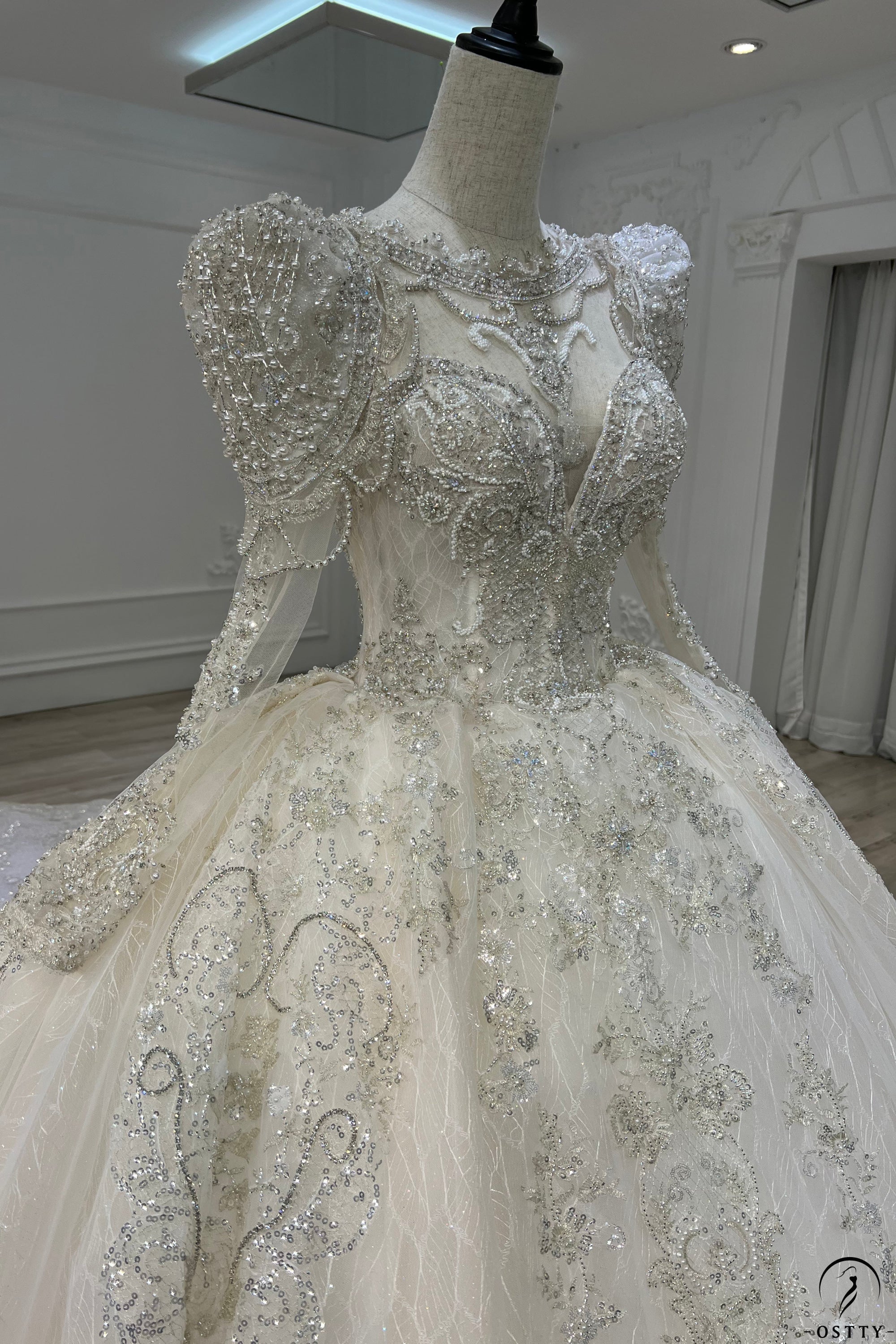 HN EXCLUSIVE L0001 - Custom Size - Wedding & Bridal Party Dresses $1,450