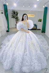 HN EXCLUSIVE L0015 - Custom Size - Wedding & Bridal Party Dresses $1,450