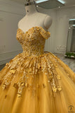 Gold Cape Quinceanera Dress OS746 - Bridal Party Dresses $849.99