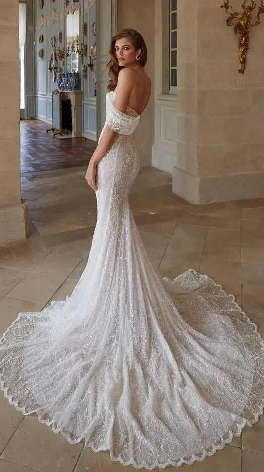 Why do wedding gowns have trains?