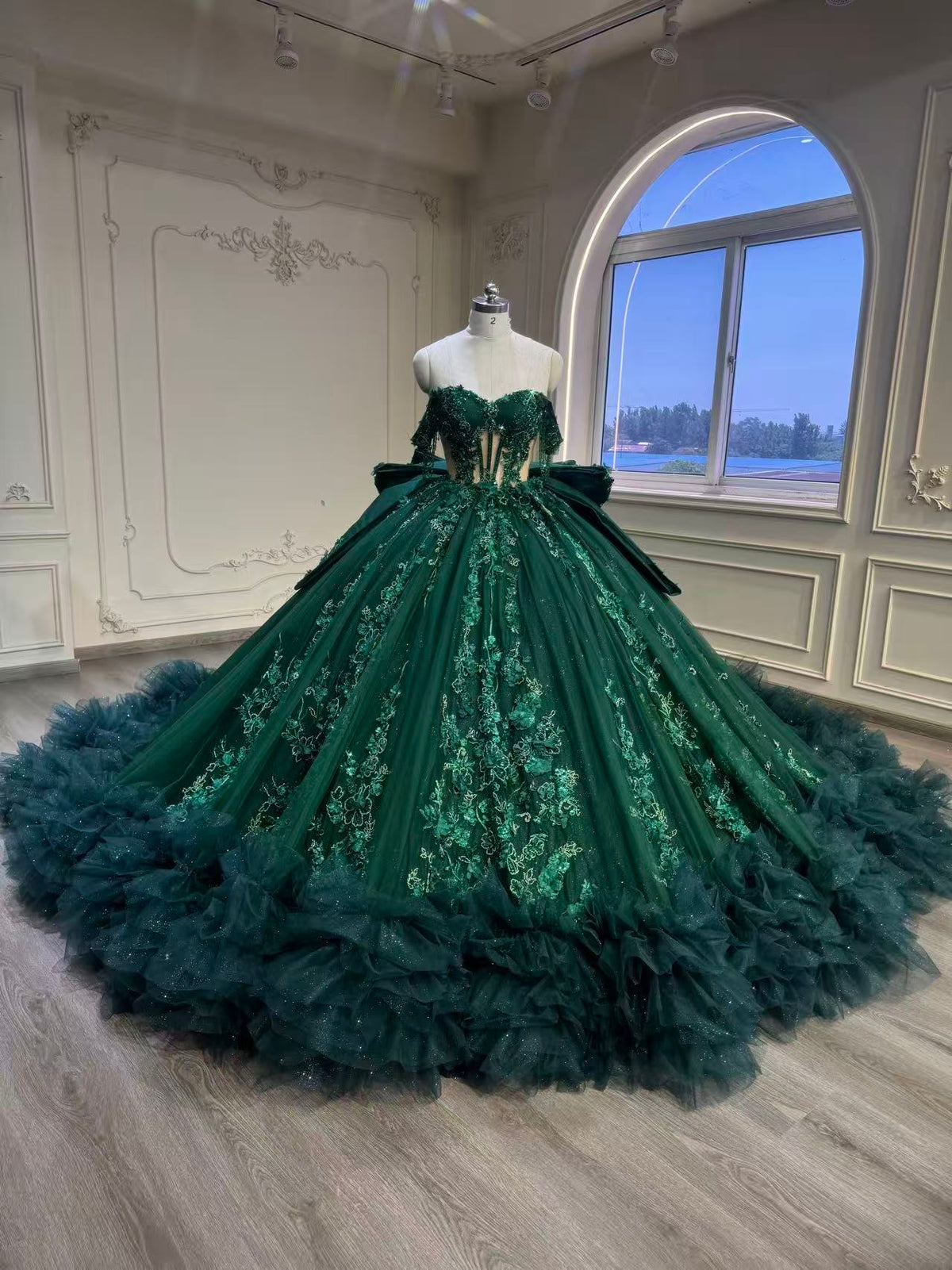 Emerald Quinceañera Dresses