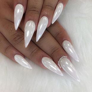 White Color Best For Elegant Stiletto Nails; White Stiletto nails; cute Stiletto nails; Stiletto coffin nails; easy Stiletto nails; Stiletto nails designs;