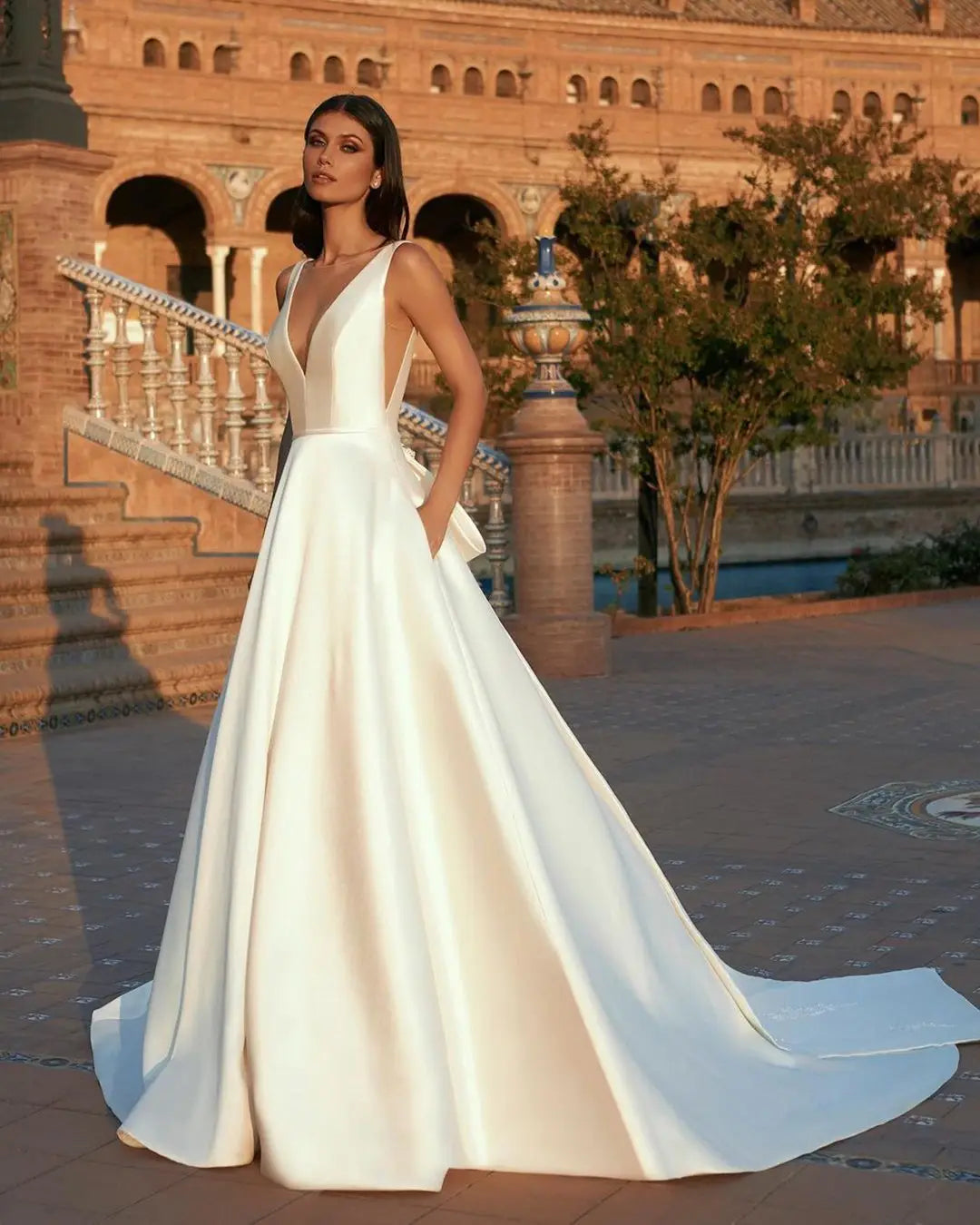 Chic A-line style Wedding Dresses 2022