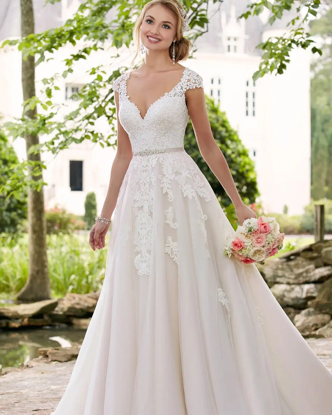 Chic A-line style Wedding Dresses 2022