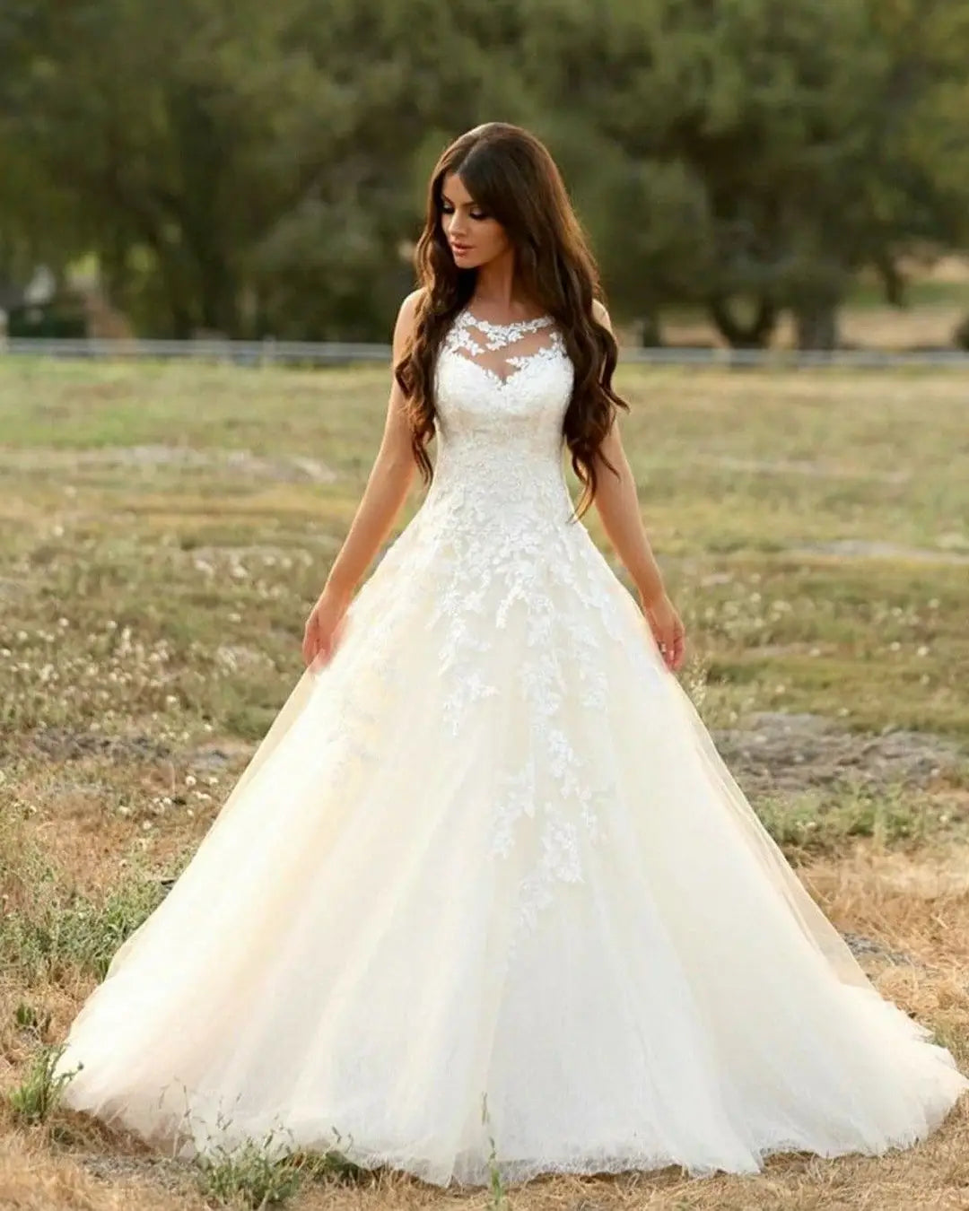 Chic A-line style Wedding Dresses 2022