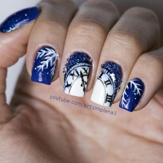 Bright Colors For New Year Nails 2019; New Year nails; cute New Year nails; New Year coffin nails; easy New Year nails; New Year nails designs;