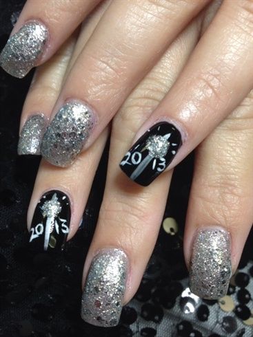 Bright Colors For New Year Nails 2019; New Year nails; cute New Year nails; New Year coffin nails; easy New Year nails; New Year nails designs;