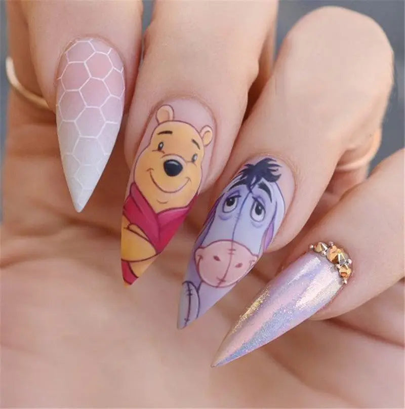 Disney Stiletto Nails; Cute Stiletto Nails; Stiletto Coffin Nails; Easy Stiletto Nails; Stiletto Nails Designs; Nails Acrylic
