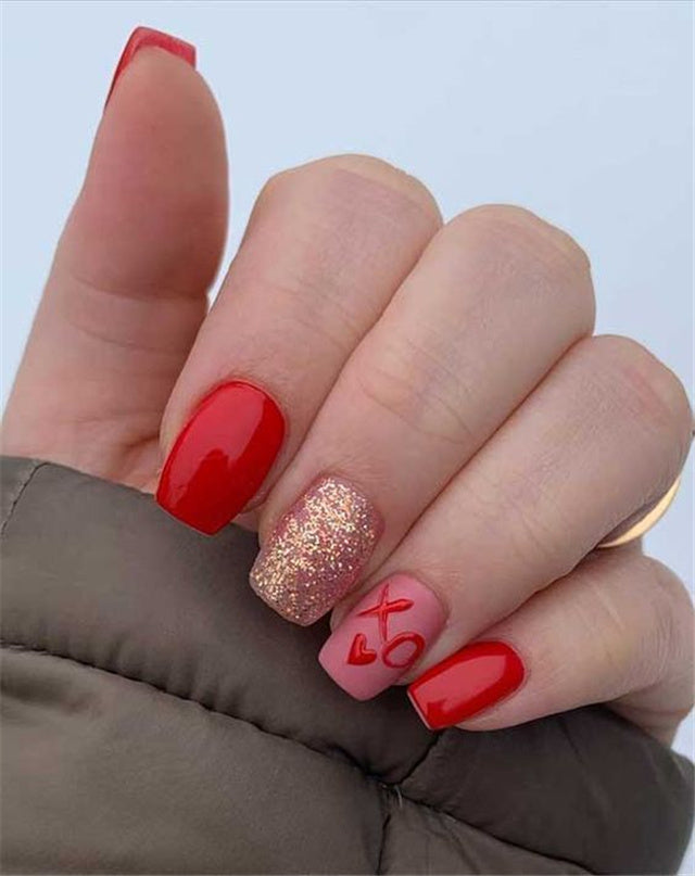 10 + Happy Valentines Day Nails To Try