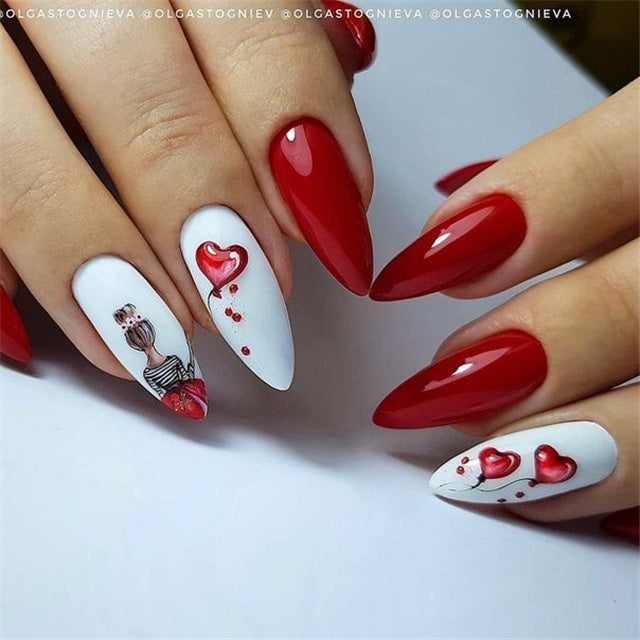 10 + Happy Valentines Day Nails To Try