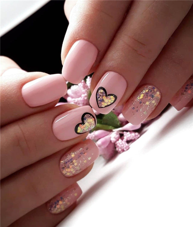 10 + Happy Valentines Day Nails To Try