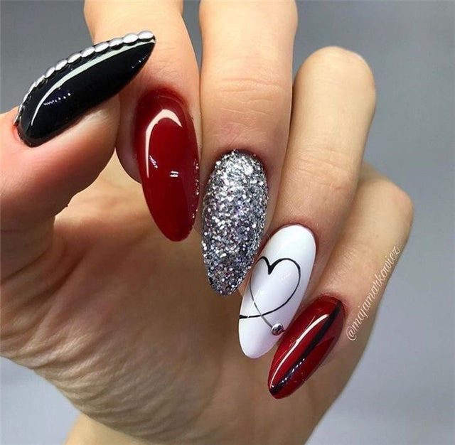 10 + Happy Valentines Day Nails To Try