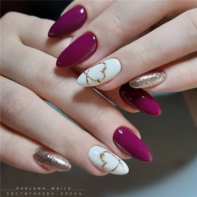 10 + Happy Valentines Day Nails To Try