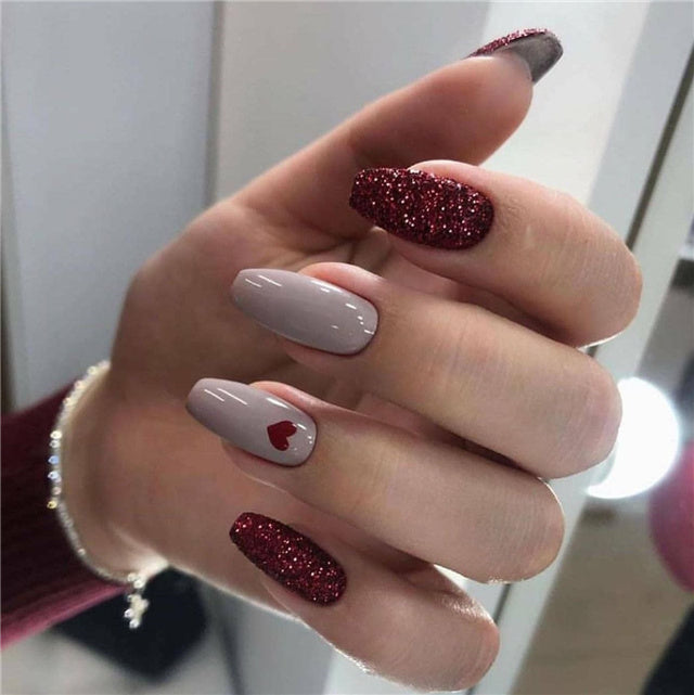 10 + Happy Valentines Day Nails To Try