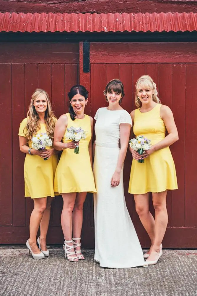 10 + Yellow Bridesmaid Dresses For Bright Wedding