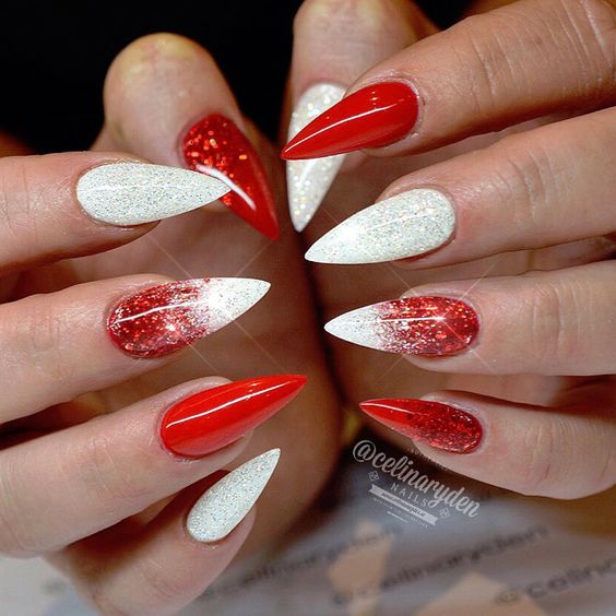 Classic Red Stiletto Nails; Stiletto nails; cute Stiletto nails; Stiletto coffin nails; easy Stiletto nails; Stiletto nails designs;