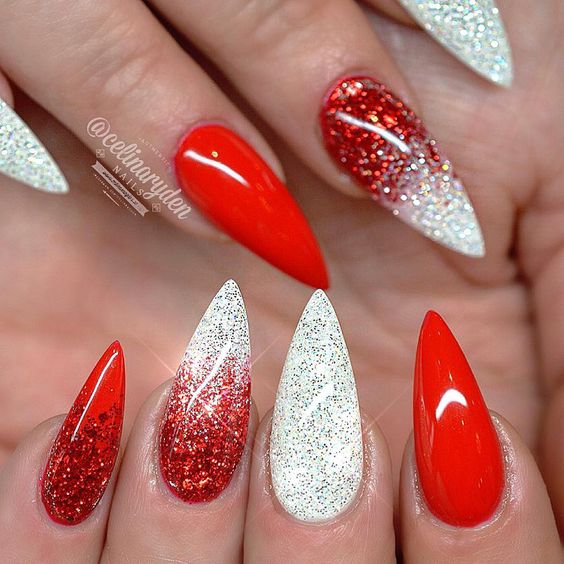 Classic Red Stiletto Nails; Stiletto nails; cute Stiletto nails; Stiletto coffin nails; easy Stiletto nails; Stiletto nails designs;