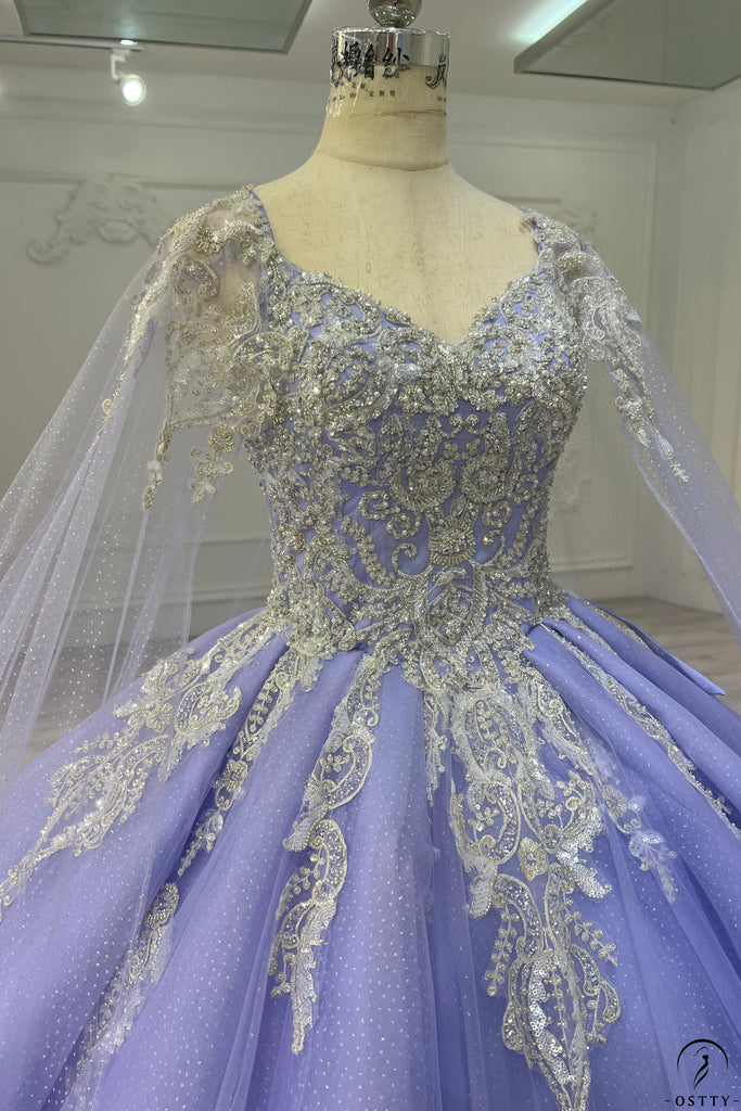 lavender and gold quince dress OSTTY