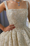 Luxury Embroidered Sleeveless Boat Neck Wedding Dresses OS3959 - Wedding & Bridal Party Dresses $1,399.99