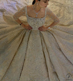 Luxury Embroidered Sleeveless Wedding Dresses OS3960 - Wedding & Bridal Party Dresses $2,599.99