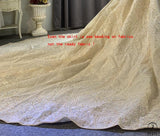 Luxury Embroidered Sleeveless Wedding Dresses OS3960 - Wedding & Bridal Party Dresses $1,699.99