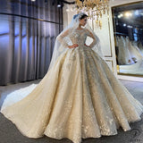 Luxury Embroidered Sleeveless Wedding Dresses OS3964 - Wedding & Bridal Party Dresses $1,699.99