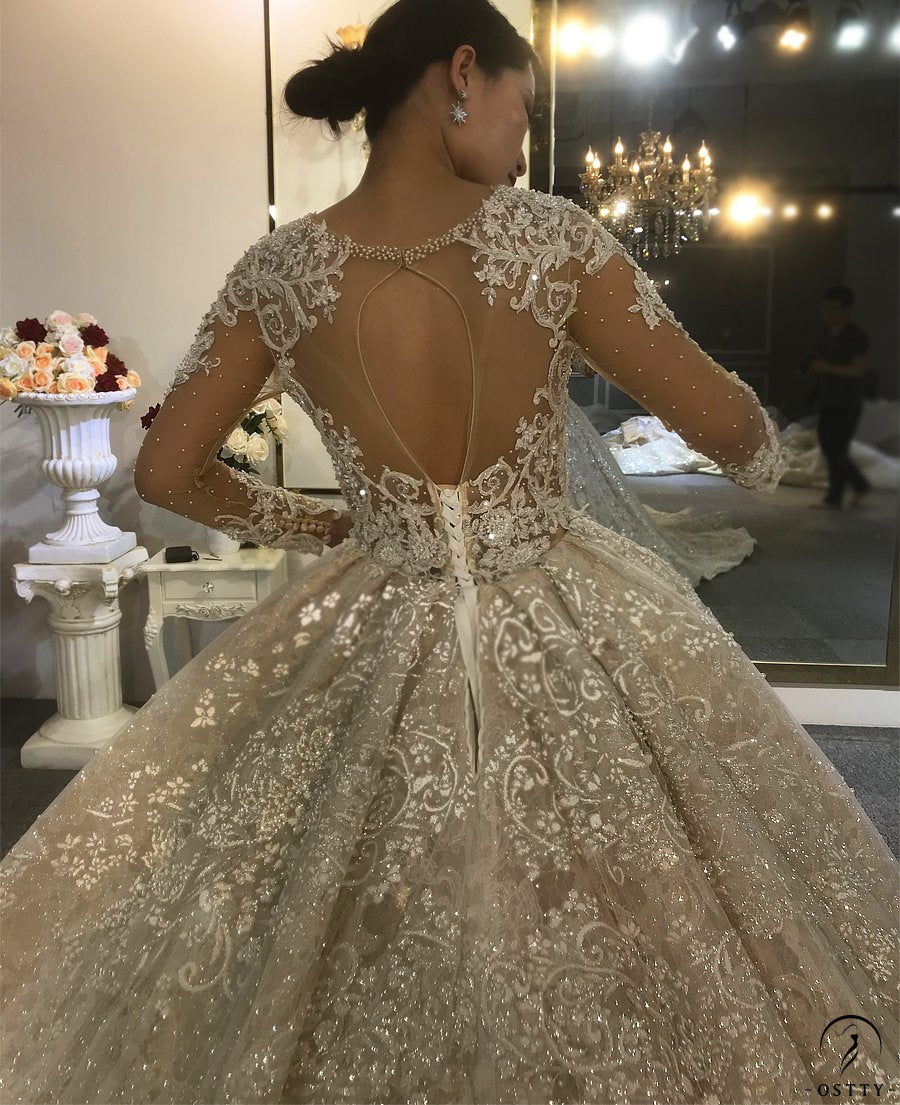 wedding dress beads crystals Stain Beading Wedding Dresses Bridal Gowns Beads Crystals Lace One Shoulder