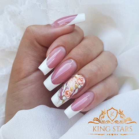 40 + prom night long nail elegant art design