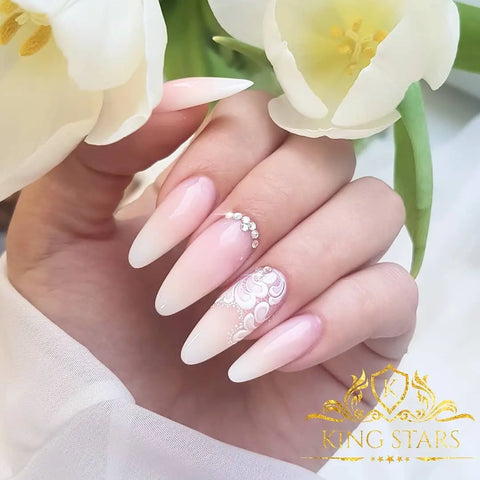 40 + prom night long nail elegant art design