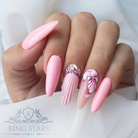40 + prom night long nail elegant art design