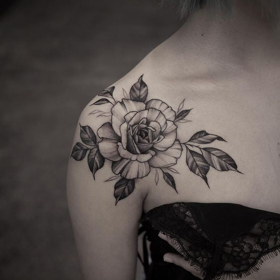 50+ Shoulder Tattoo For Woman;Simple Shoulder tattoo ; flower tattoos; rose tattoos; beautiful tattoos; Shoulder tattoos; sex tattoos