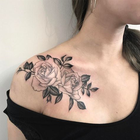 50+ Shoulder Tattoo For Woman;Simple Shoulder tattoo ; flower tattoos; rose tattoos; beautiful tattoos; Shoulder tattoos; sex tattoos