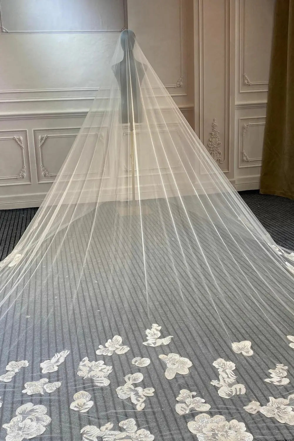Ostty Matching Veils Custom Made Service