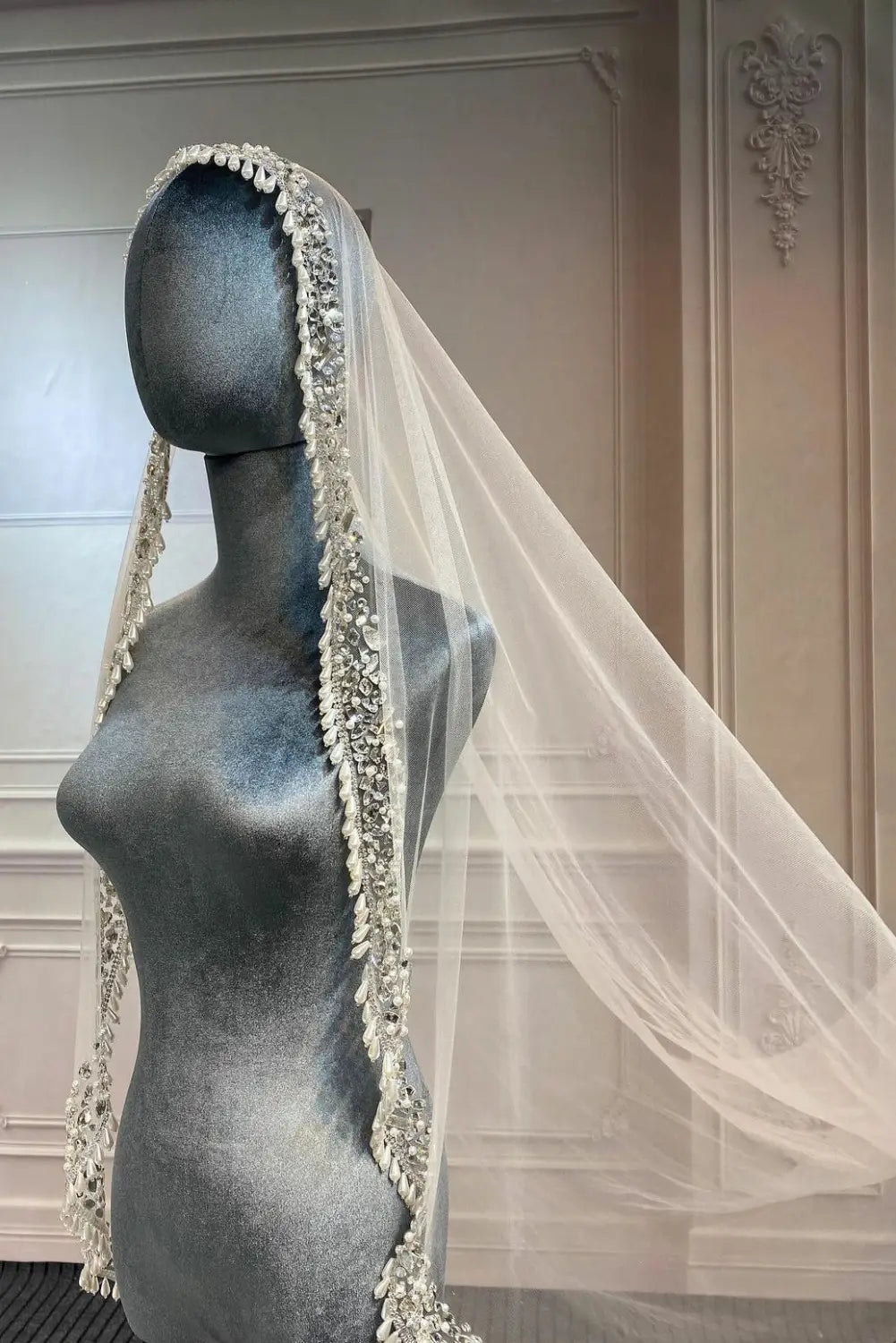 Ostty Matching Veils Custom Made Service