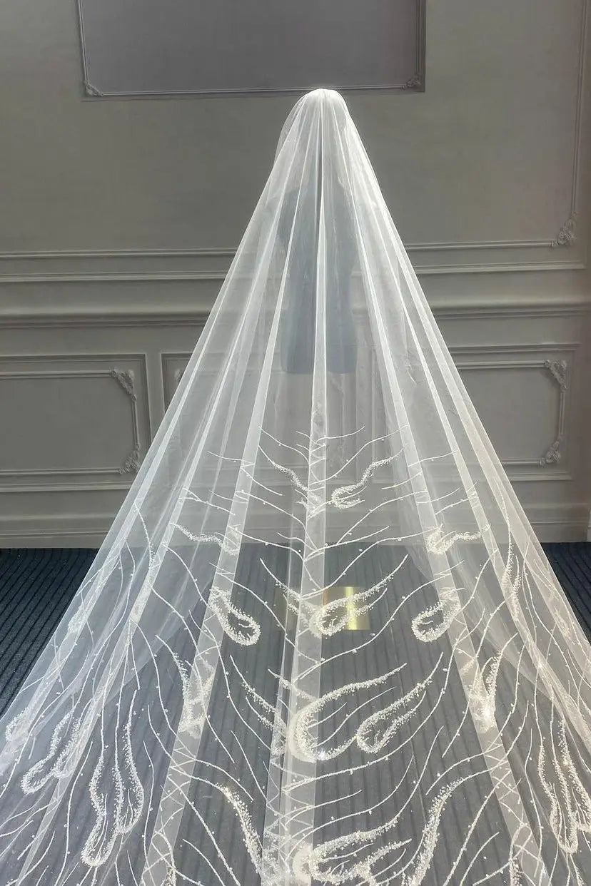 Ostty Matching Veils Custom Made Service