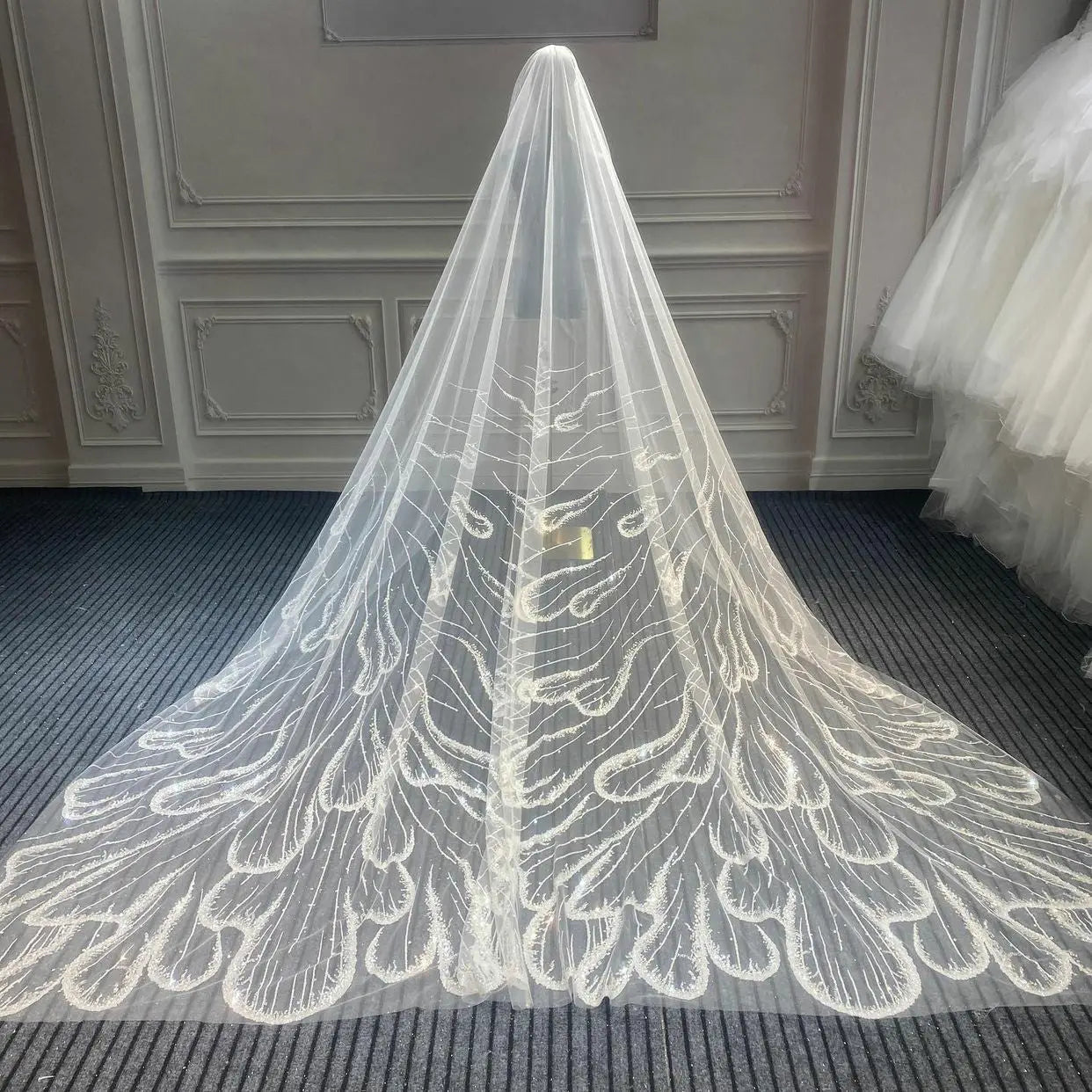 Ostty Matching Veils Custom Made Service