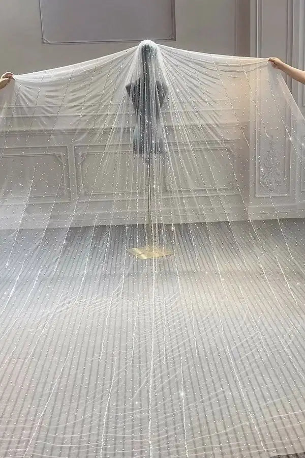 Ostty Matching Veils Custom Made Service