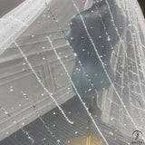 Wedding Veil Classic Luxury Bridal Veil For Woman Long Full Beads Lace One Layer Vestido De Noiva Robe Mariee Real - $159.90